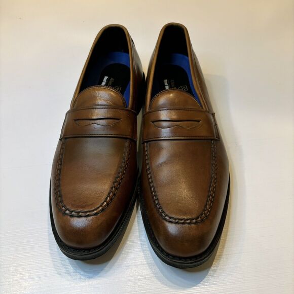 Allen Edmonds Road Warrior Penny Loafer‎ Walnut Leather Men's Size Shoes 10 B - Picture 4 of 9